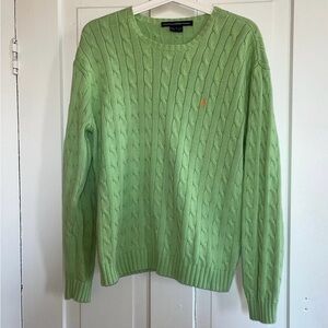 Ralph Lauren Sport Vintage Cable Sweater- Large